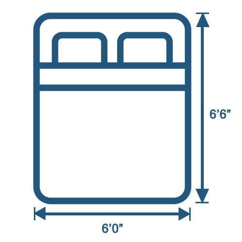 super king size bed dimensions